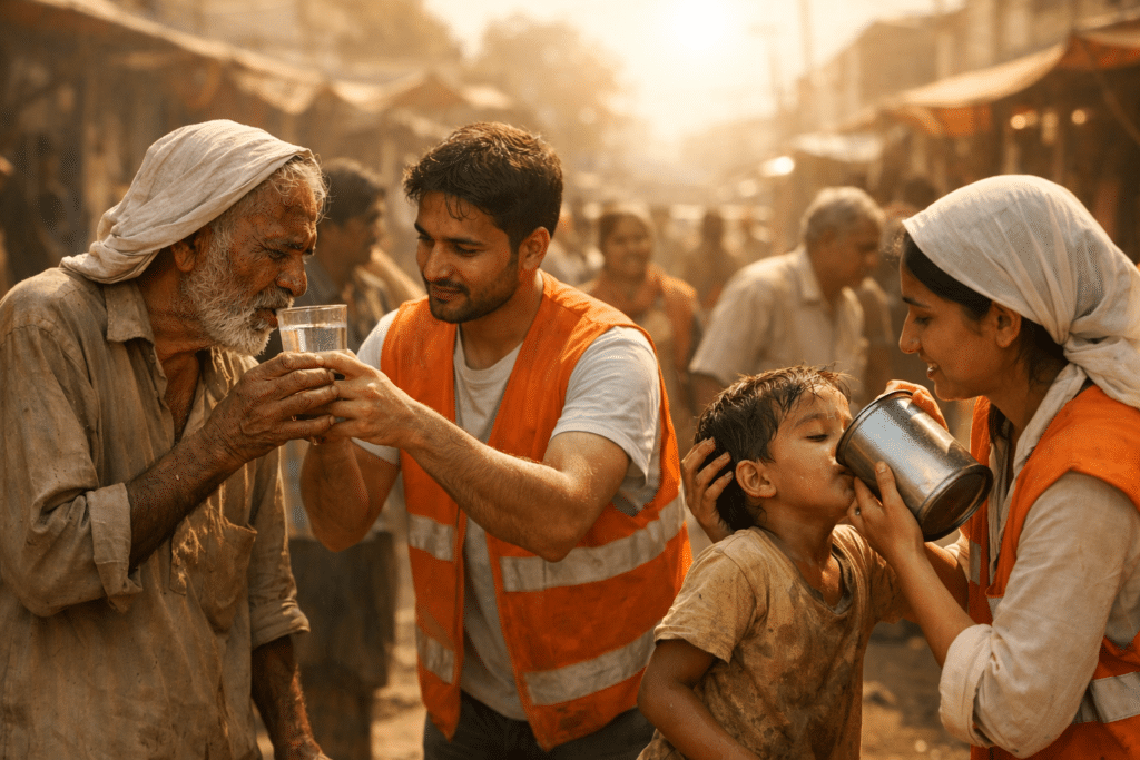 Indian volunteers