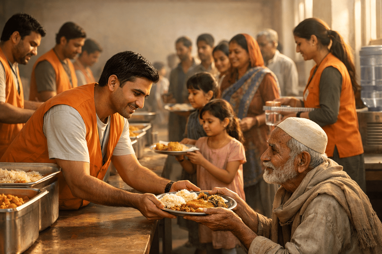 Indian volunteers