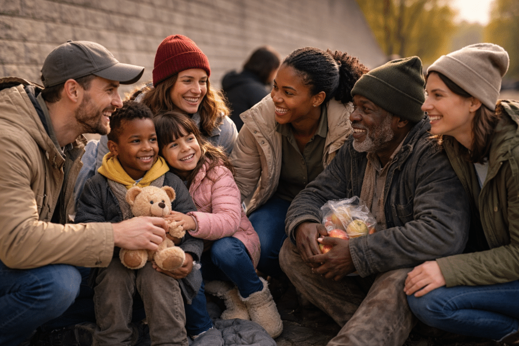 Volunteers bringing hope